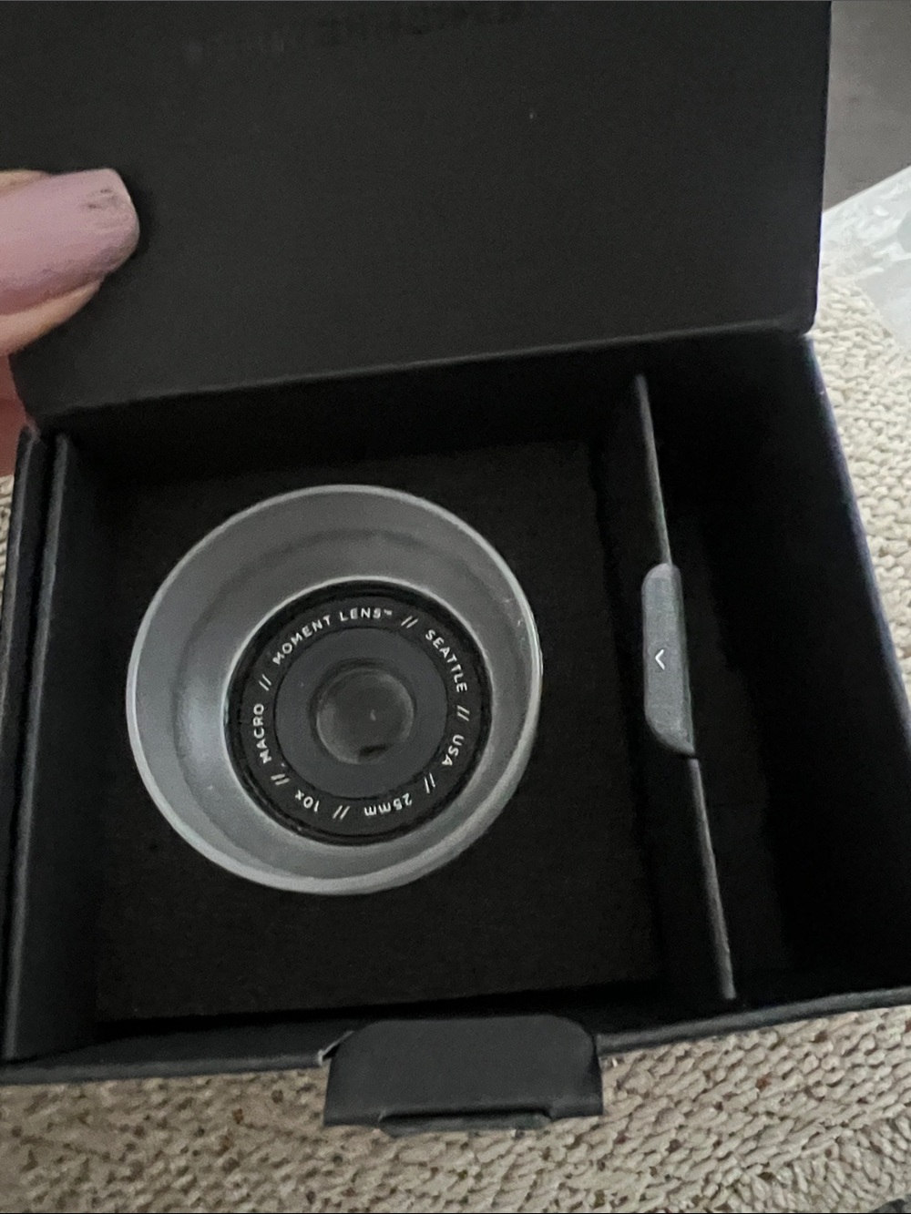 Moment M-Series V2 25mm 10x Macro Lens with Hood for Mobile Phone